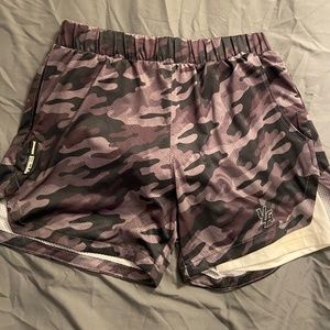 YoungLA Camo Athletic Short